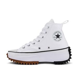 Converse Run Star Hike Sneakers, White, Mens 6/Womens 7.5